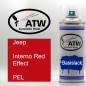 Preview: Jeep, Interno Red Effect, PEL: 400ml Sprühdose, von ATW Autoteile West.